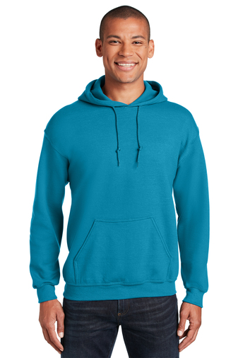 Gildan Heavy Blend Adult Unisex 8oz 50/50 cotton poly Hooded Pullover Sweatshirt